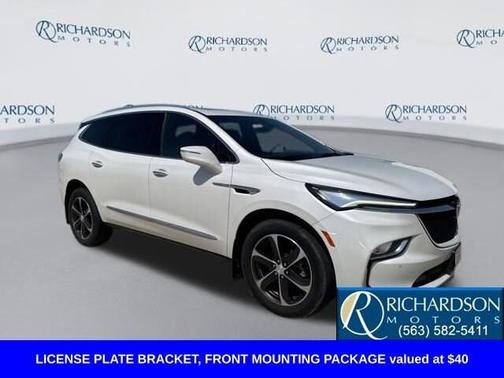 White Frost Tricoat 2022 Buick Enclave AWD Essence