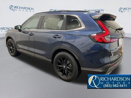 Blue 2024 Honda CR-V Hybrid Sport AWD