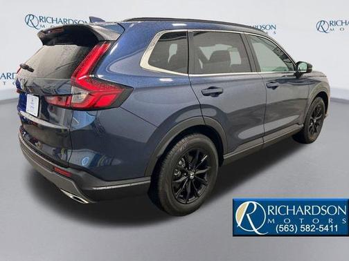 Blue 2024 Honda CR-V Hybrid Sport AWD