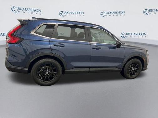 Blue 2024 Honda CR-V Hybrid Sport AWD