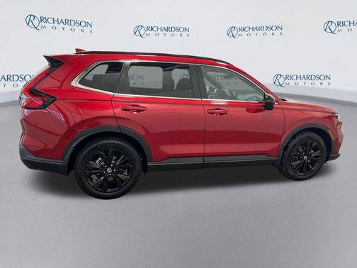 Radiant Red 2025 Honda CR-V Hybrid Sport Touring AWD