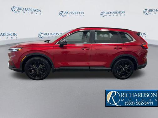 Radiant Red 2025 Honda CR-V Hybrid Sport Touring AWD