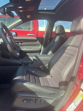 Radiant Red 2025 Honda CR-V Hybrid Sport Touring AWD