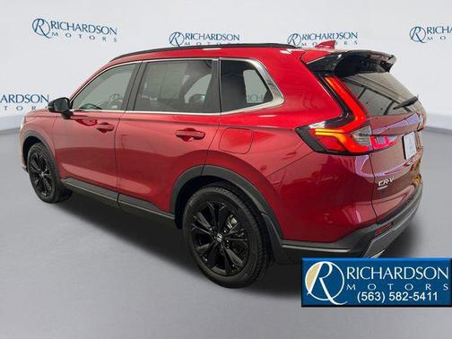 Radiant Red 2025 Honda CR-V Hybrid Sport Touring AWD