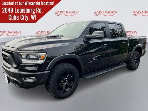 Diamond Black Crystal Pearlcoat 2023 RAM 1500 Rebel