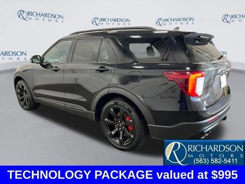 AGATE BLACK METALLIC 2023 Ford Explorer ST