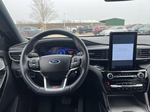 AGATE BLACK METALLIC 2023 Ford Explorer ST