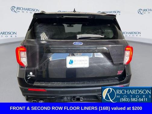 AGATE BLACK METALLIC 2023 Ford Explorer ST