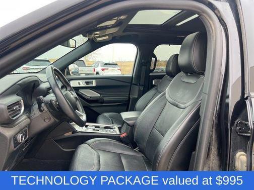 AGATE BLACK METALLIC 2023 Ford Explorer ST