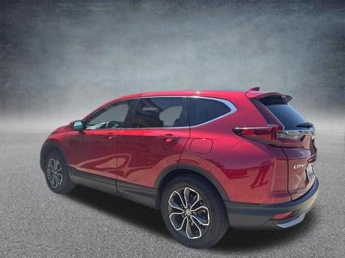 Radiant Red 2021 Honda CR-V AWD EX