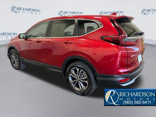 Radiant Red 2021 Honda CR-V AWD EX