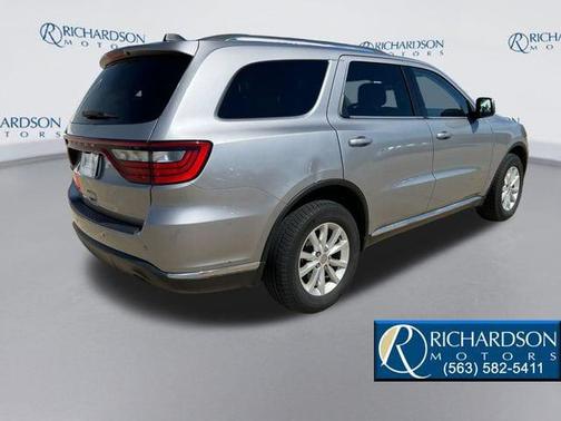 Billet Silver Metallic Clearcoat 2015 Dodge Durango SXT