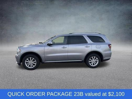 Billet Silver Metallic Clearcoat 2015 Dodge Durango SXT