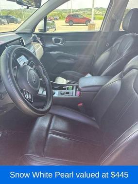 Snow White Pearl 2021 Kia Sorento Hybrid EX