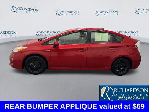 Barcelona Red Metallic 2013 Toyota Prius Four