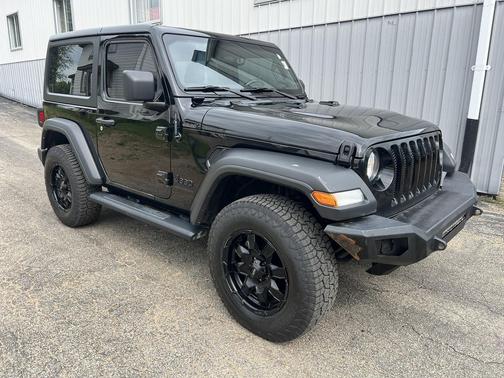 Black 2022 Jeep Wrangler Sport