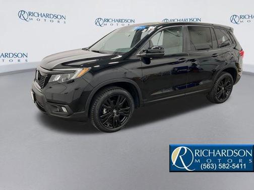 Crystal Black Pearl 2021 Honda Passport AWD Sport