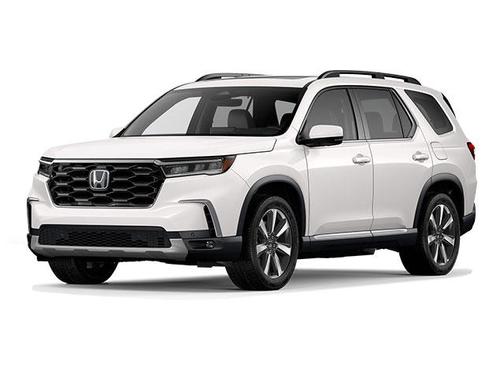 Platinum White Pearl 2025 Honda Pilot Touring 8-Passenger