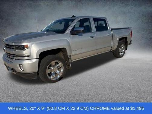 Silver Ice Metallic 2018 Chevrolet Silverado 1500 LTZ