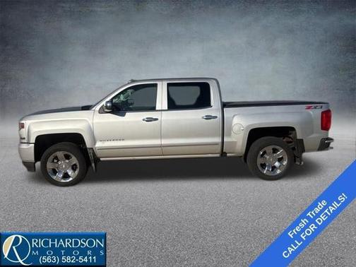Silver Ice Metallic 2018 Chevrolet Silverado 1500 LTZ