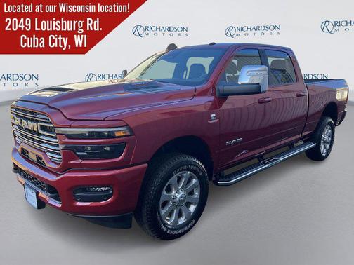 Molten Red Pearlcoat 2026 RAM 2500 Laramie Crew Cab 4x4 6'4' Box