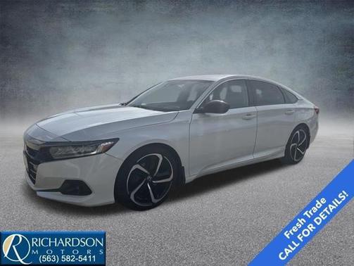 Platinum White Pearl 2022 Honda Accord Sport SE 1.5T