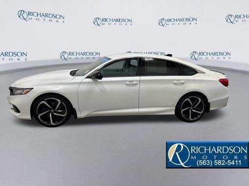 Platinum White Pearl 2022 Honda Accord Sport SE 1.5T