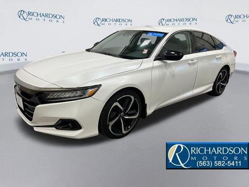 Platinum White Pearl 2022 Honda Accord Sport SE 1.5T