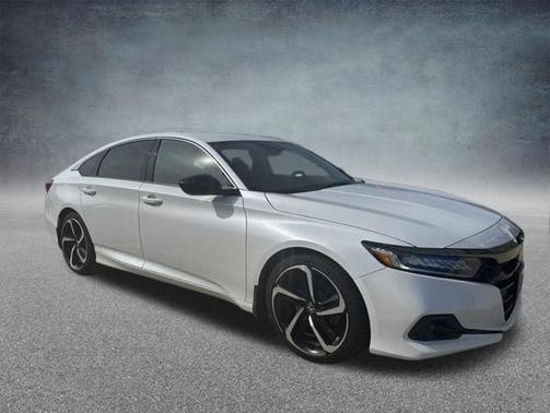 Platinum White Pearl 2022 Honda Accord Sport SE 1.5T