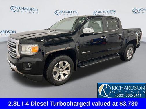 Onyx Black 2017 GMC Canyon SLT