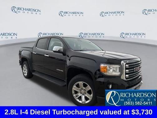 Onyx Black 2017 GMC Canyon SLT