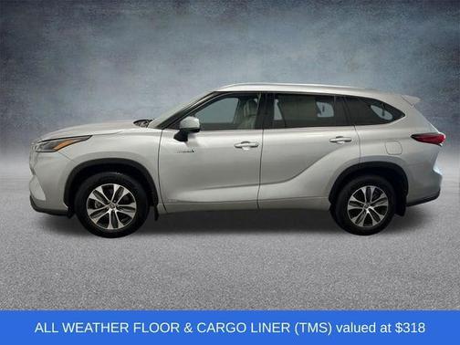 Celestial Silver Metallic 2021 Toyota Highlander Hybrid XLE