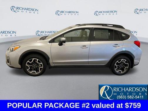 Ice Silver Metallic 2017 Subaru Crosstrek 2.0i Limited
