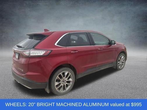 RUBY RED METALLIC TINTED CC 2017 Ford Edge Titanium