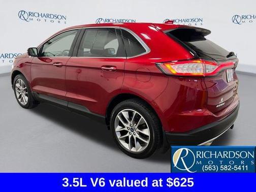 RUBY RED METALLIC TINTED CC 2017 Ford Edge Titanium