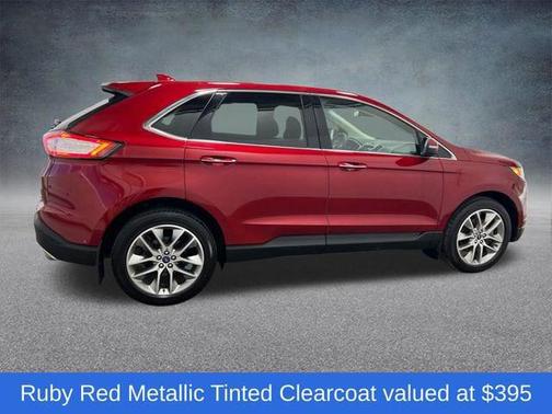 RUBY RED METALLIC TINTED CC 2017 Ford Edge Titanium