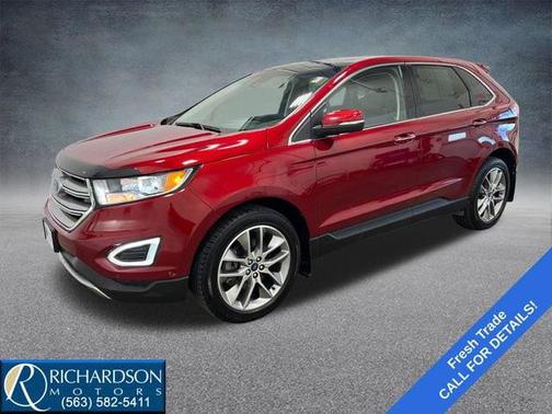 RUBY RED METALLIC TINTED CC 2017 Ford Edge Titanium