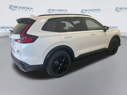 Platinum White Pearl 2026 Honda CR-V Hybrid Sport Touring AWD
