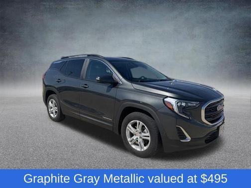 Graphite Gray Metallic 2021 GMC Terrain SLE