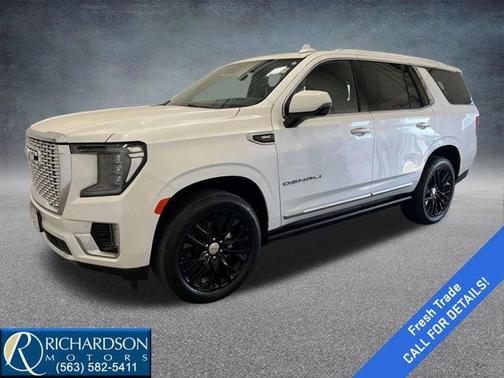 White Frost Tricoat 2023 GMC Yukon Denali