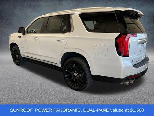 White Frost Tricoat 2023 GMC Yukon Denali