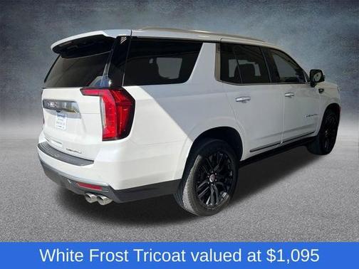 White Frost Tricoat 2023 GMC Yukon Denali