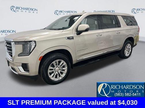 Pearl Beige Metallic 2023 GMC Yukon XL SLT