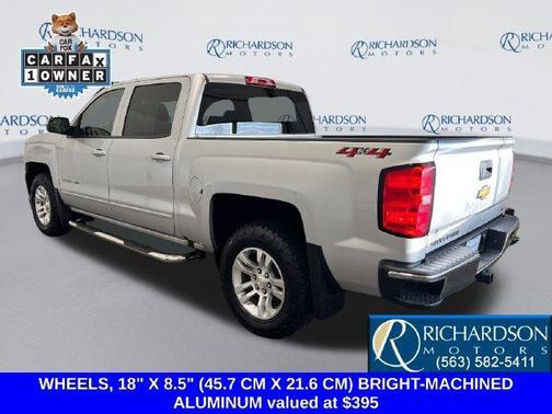 Silver Ice Metallic 2018 Chevrolet Silverado 1500 1LT