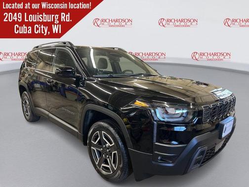 Diamond Black Crystal Pearlcoat 2026 Jeep Cherokee Laredo 4x4