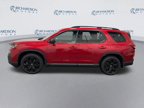 Radiant Red Metallic II 2026 Honda Pilot Black Edition
