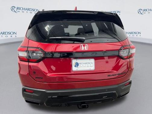 Radiant Red Metallic II 2026 Honda Pilot Black Edition