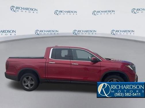 Radiant Red II 2022 Honda Ridgeline RTL-E