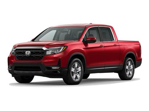 Red 2025 Honda Ridgeline RTL