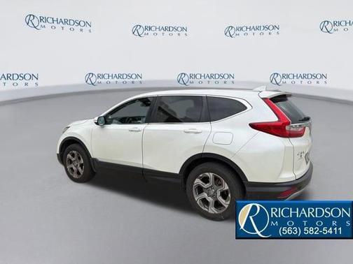 White Diamond Pearl 2018 Honda CR-V EX-L